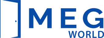 MEGWORLD Blue Logo